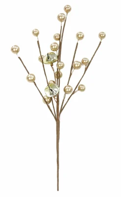 Pick & Berries></noscript>Christmas World Berries Pick With Nutbells (25Cm)