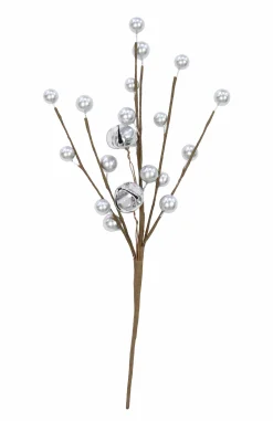 Pick & Berries></noscript>Christmas World Berries Pick With Nutbells (25Cm)