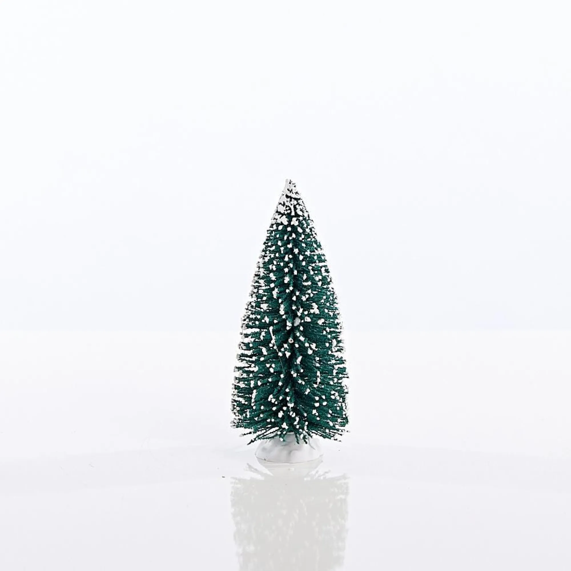 Traditional & Berry>Christmas World Bristle Tree Asst (14Cm) - Natural