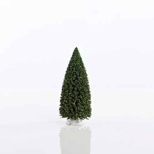 Traditional & Berry>Christmas World Bristle Tree Asst (14Cm) - Natural