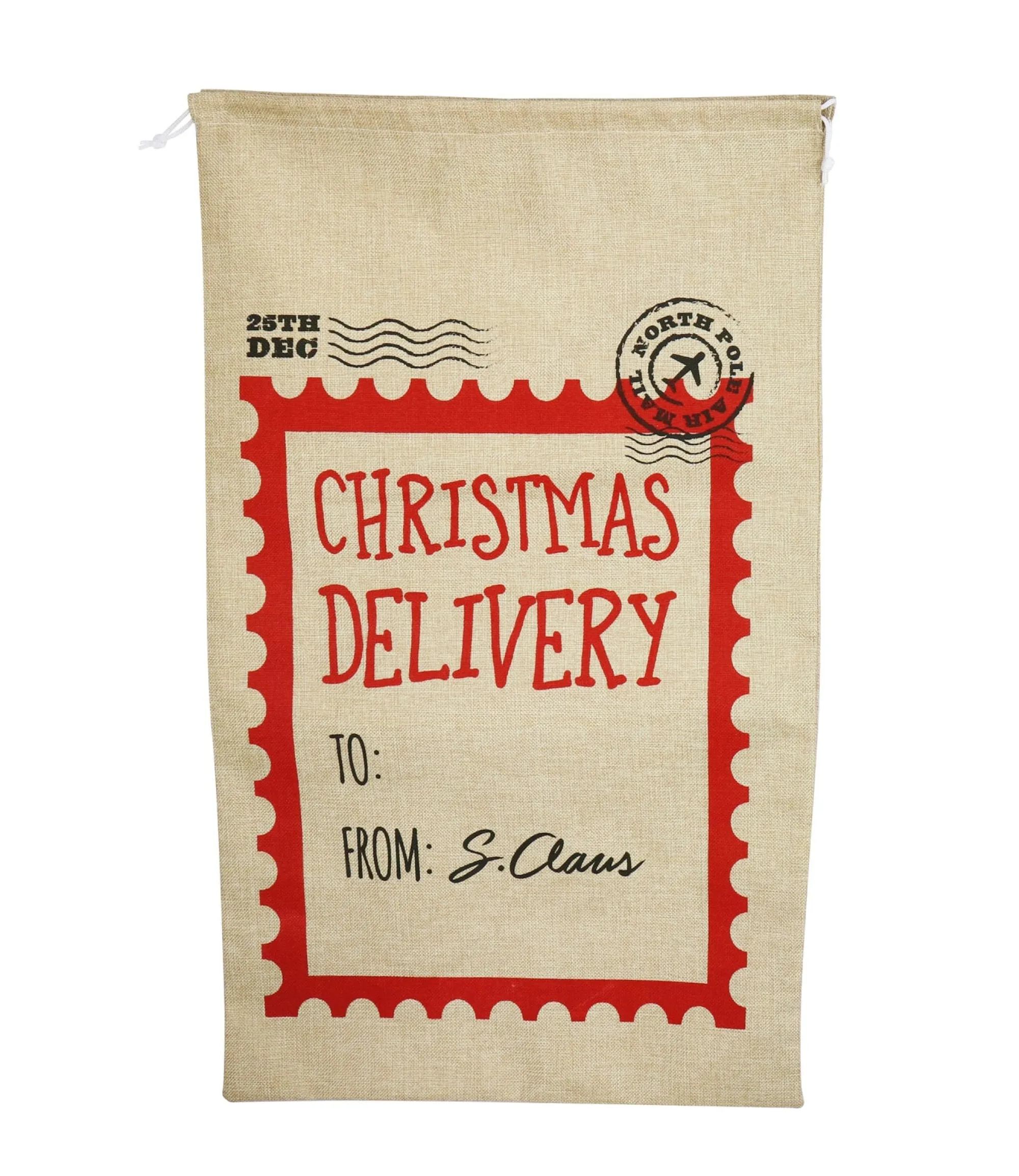 Traditional & Berry>Christmas World Christmas Stamp Sack Asst