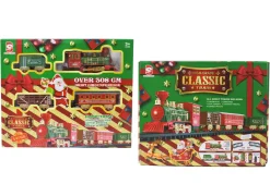 3D & 2D Displays>Christmas World Classic Train Set (14Pc)