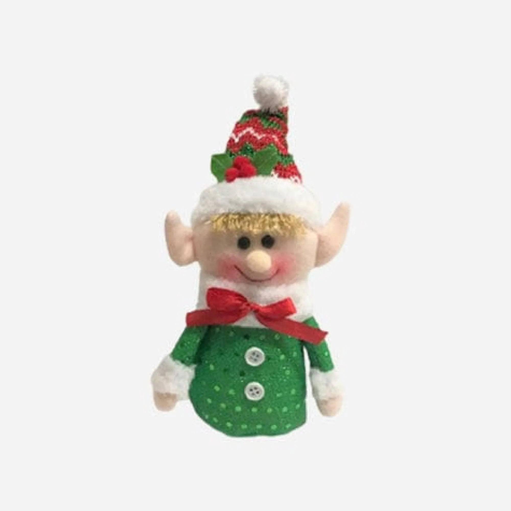 Elf'S Galore>Christmas World Fabric Elf 20Cm