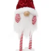 Elf'S Galore>Christmas World Furry Dangly Leg Candy Gnome With Sequin Hat