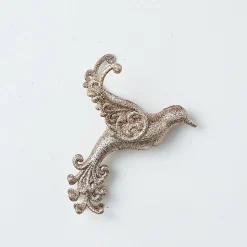 Hanging Decorations></noscript>Christmas World Glitter Hanging Decoration - Silver Dove