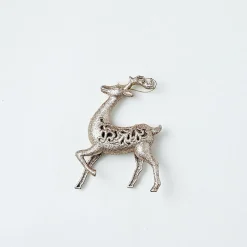 Hanging Decorations></noscript>Christmas World Glitter Hanging Decoration - Silver Dove