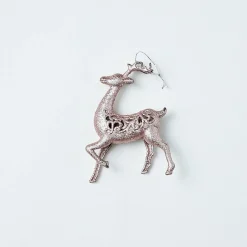 Hanging Decorations></noscript>Christmas World Glitter Hanging Decoration - Silver Dove