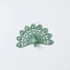 Hanging Decorations></noscript>Christmas World Glitter Hanging Decoration - Silver Dove