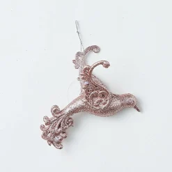 Hanging Decorations></noscript>Christmas World Glitter Hanging Decoration - Silver Dove