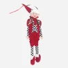 Elf'S Galore>Christmas World Hanging Checkered Poseable Elf
