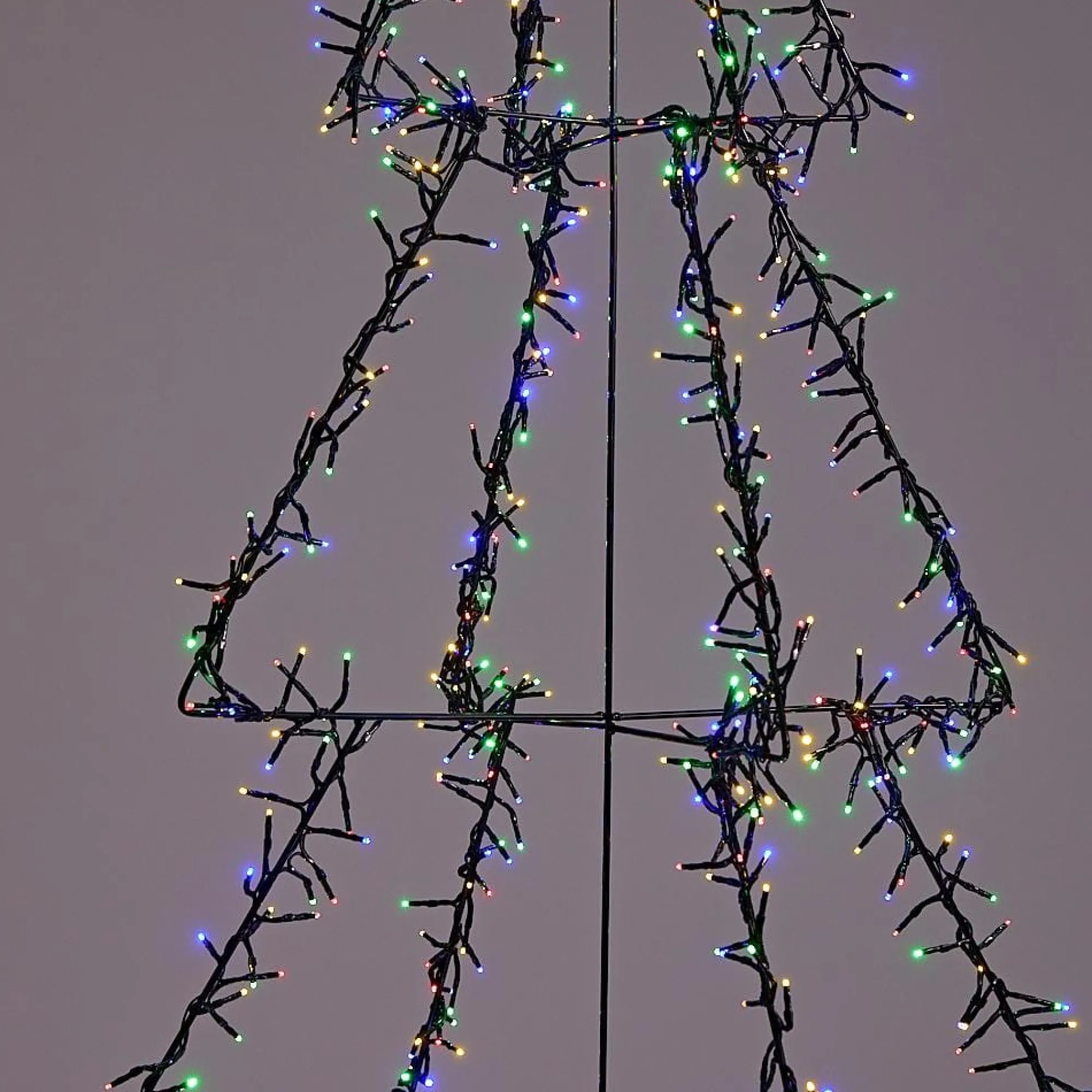 3D & 2D Displays>Christmas World Led Cluster Lights Yard Tree (180Cm)