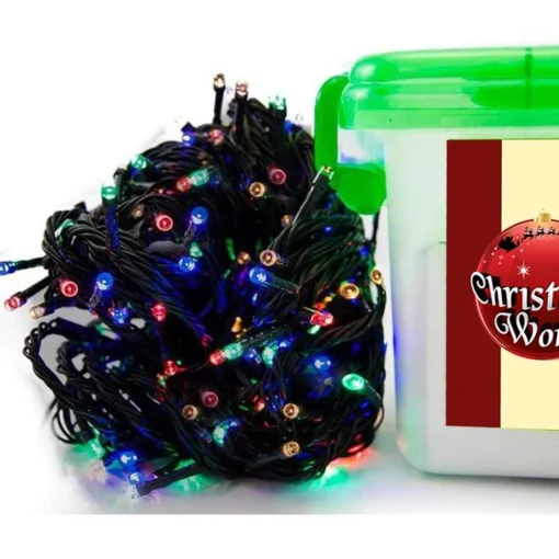 Fairy Lights>Christmas World Led Fairy Lights Multi (20M)