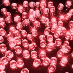 Fairy Lights>Christmas World Led Fairy Lights Red (20M)