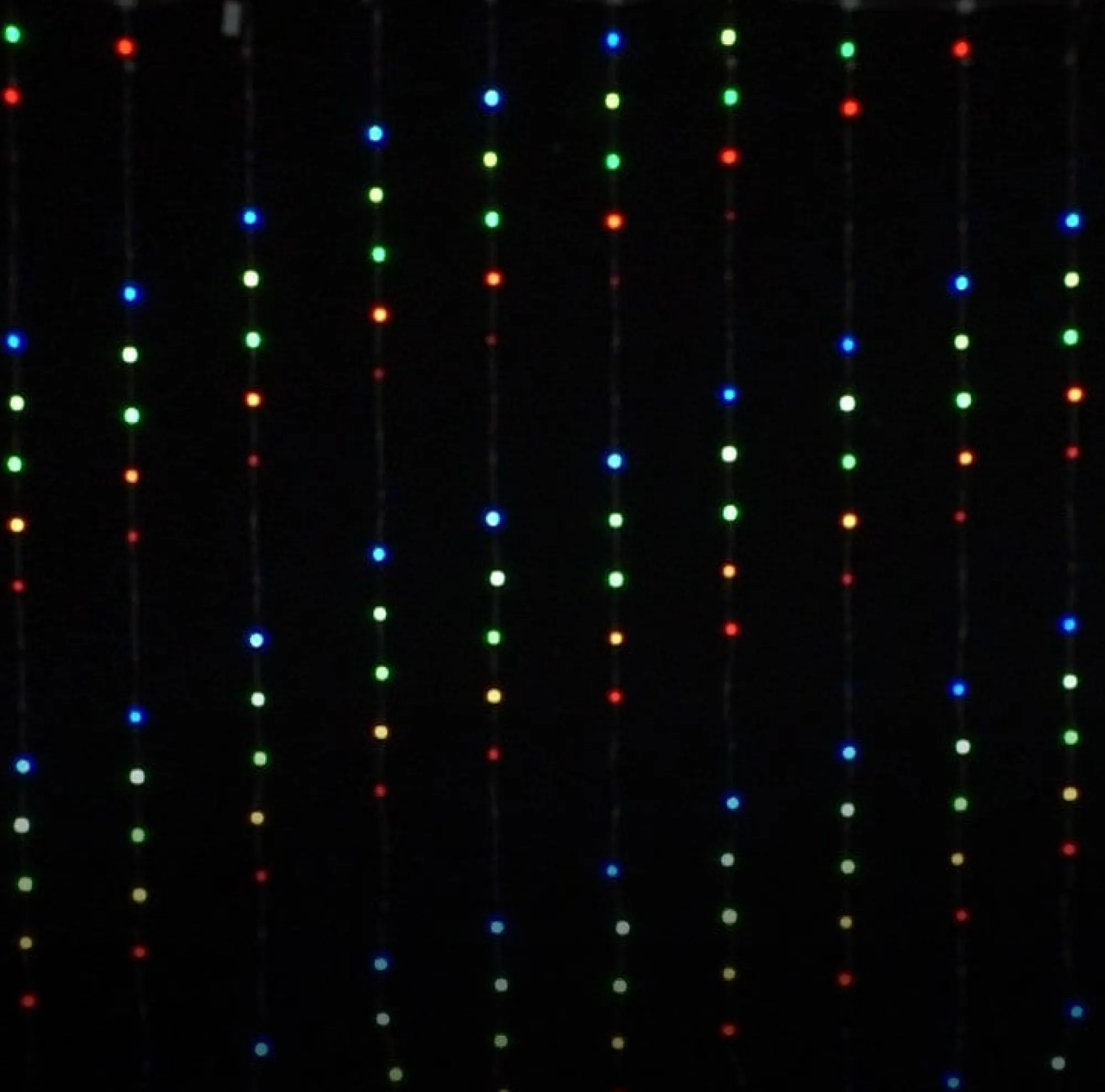Novelty Lights>Christmas World Led Flex Wire Curtain Lights (Remote Control)