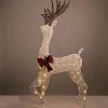 3D & 2D Displays>Christmas World Led Glitter Thread Twinkling Reindeer Stag