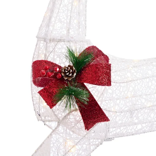 3D & 2D Displays>Christmas World Led Glitter Thread Twinkling Reindeer Stag