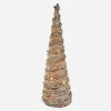 Touch Of Elegance>Christmas World Led Natural Glitter Cone Tree