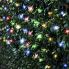 Solar Lights>Christmas World Led Solar Multicoloured Net Light (5X1.3M)