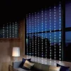 Curtain Lights>Christmas World Led White Waterfall Curtain (4X2M)