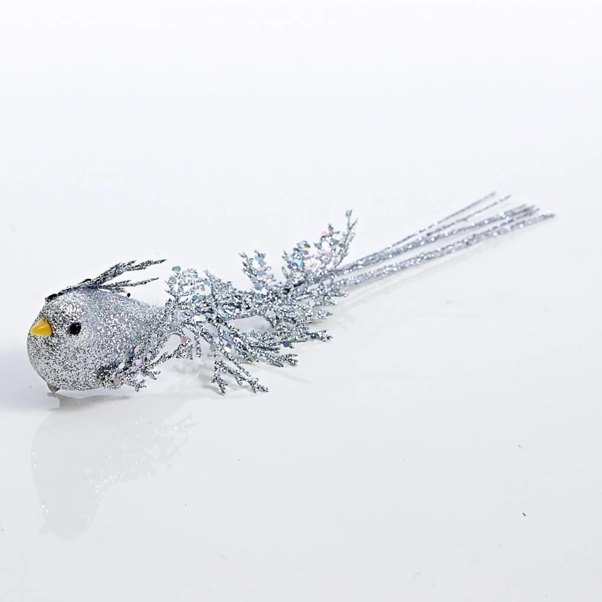 Touch Of Elegance>Christmas World Long Tail Bird Clip On (28Cm)