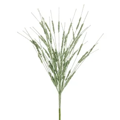 Traditional & Berry>Christmas World Mint Glitter Stem (45Cm)