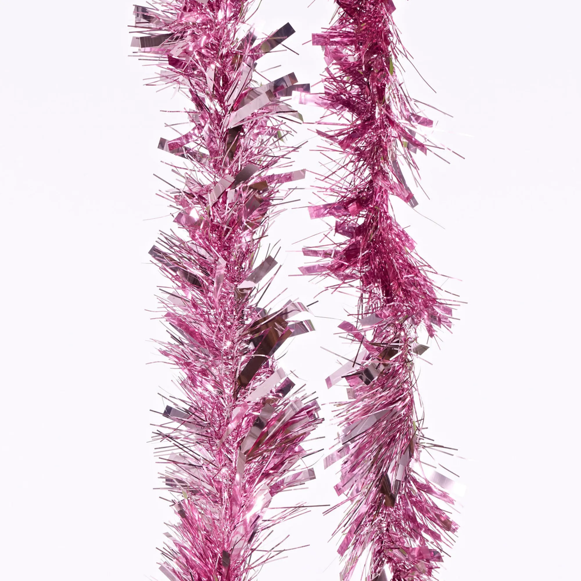 Pretty In Pink & Rose Gold>Christmas World Pink Tinsels (2M) - Chunky