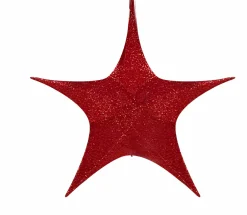Touch Of Elegance></noscript>Christmas World Pop Up Tinsel Star (65Cm) 2 Asst