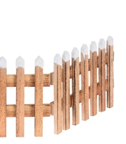Magical Winter Wonderland></noscript>Christmas World Wooden Fence (90X20Cm)